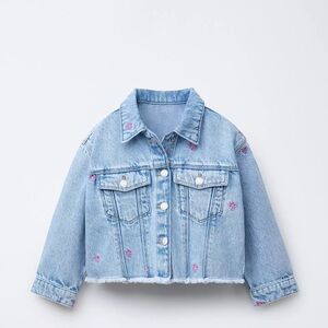 Zara Bow Denim Jacket